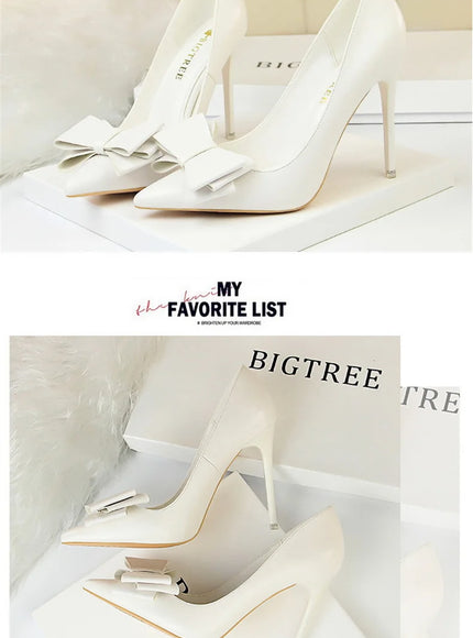 Fashion Sweet Women High Heel Shoes Blue Yellow