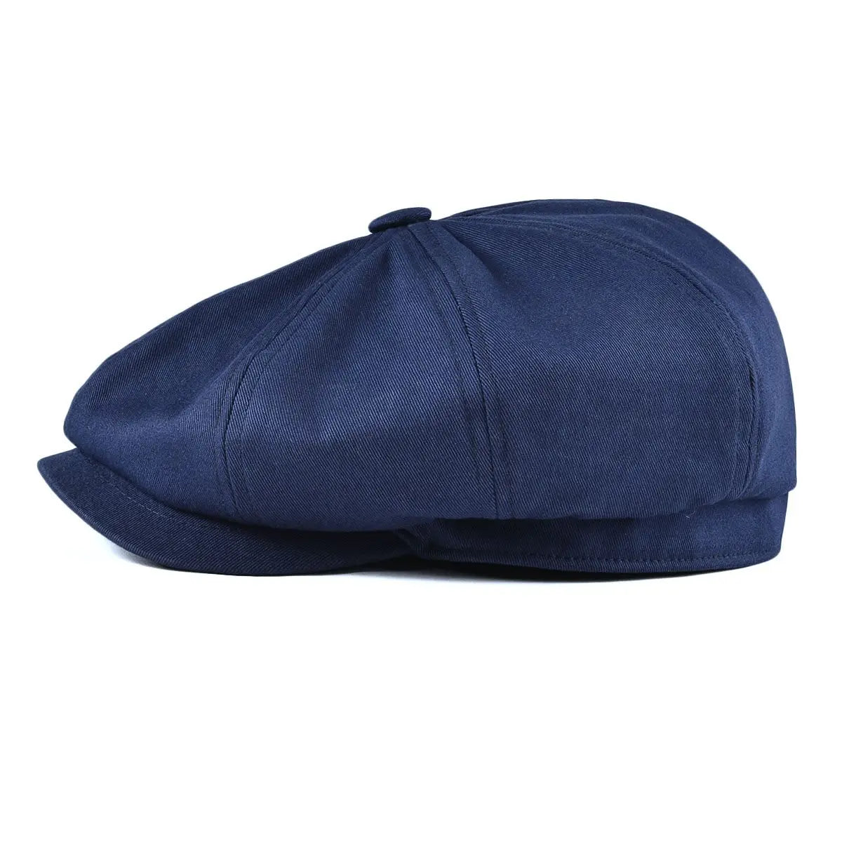 BOTVELA Men's Newsboy Cap Twill Cotton 8 Panel Hat Flat Ivy Cabbie Casual Baker Caps Gatsby Hat Retro Hats Boina Beret for Male