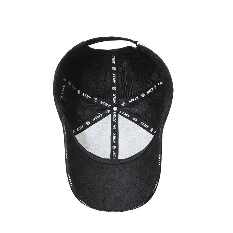 European and American new customers popular retro sunshade letter hat outdoor sports baseball cap men