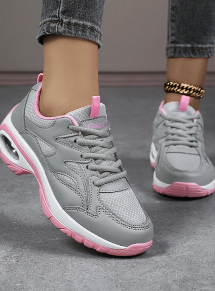Shoes for Women Sneaker Air Cushion Casual Walking Shoes Wedges Wedges Chunky Hiking Woman Sports Shoes Light Mesh Breathable