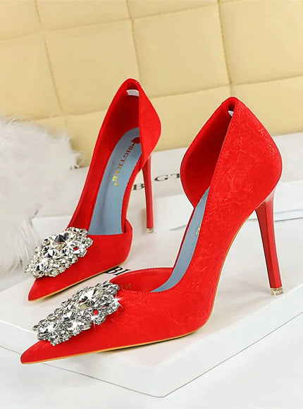 Fashion Spring Banquet Women's Shoes Thin Heels High