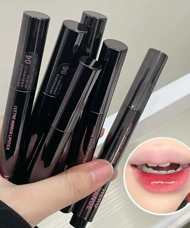 KissICON Mirror Lipstick Moisturizing and Pouty Lips Smooth Color