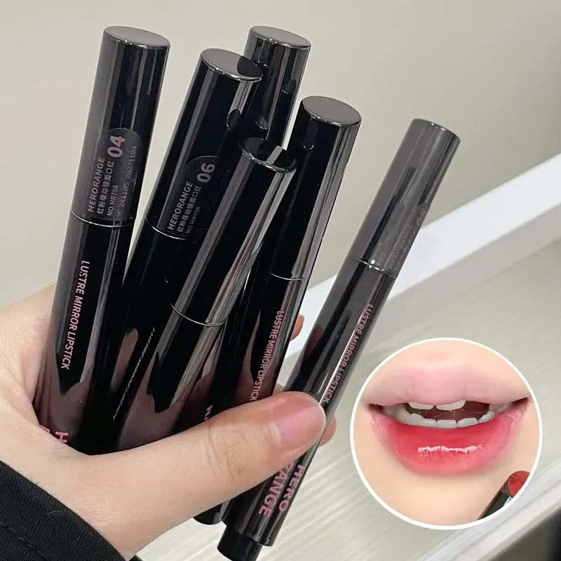 KissICON Mirror Lipstick Moisturizing and Pouty Lips Smooth Color