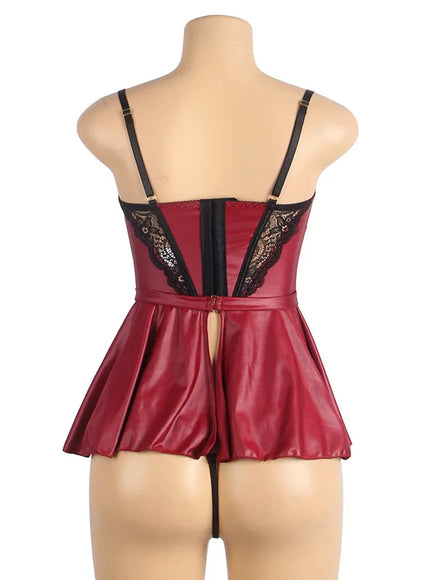 Plus size women sexy lingerie nightgowns and sleepshirts babydoll chemise from M-5XL