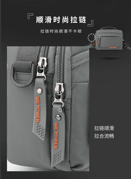 Men's Casual Messenger Bag Outdoor Small Shoulder Bag Multifunctional Travel Waist Bag Hanging Bag Crossbody Bags for Men