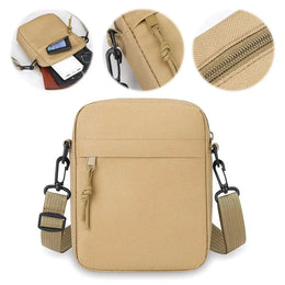 Mens Small Crossbody Sling Bag Chest Bag  Casual Utility Chest Phone Bag Water Resistant Fanny Pack for Running Travel Workout