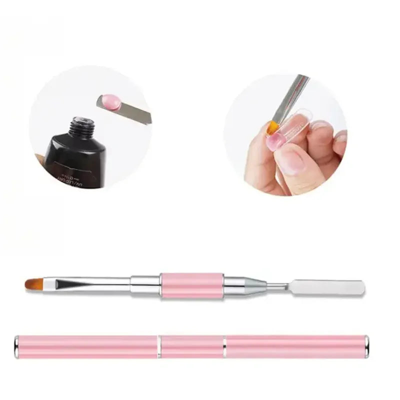 KissICON Gel Brush and Picker 2in1 Nail Tool -