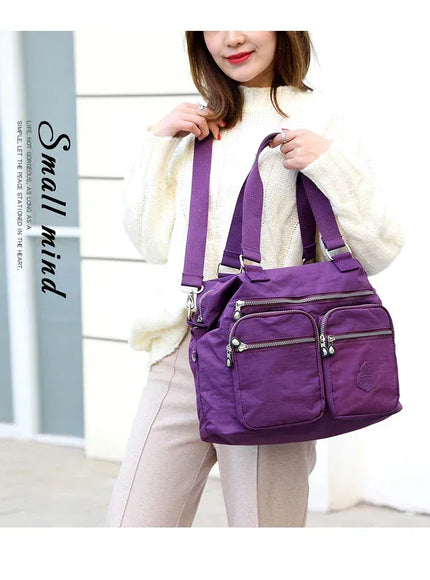 Women's Top-handle Big Handbag – Nylon Bags Waterproof