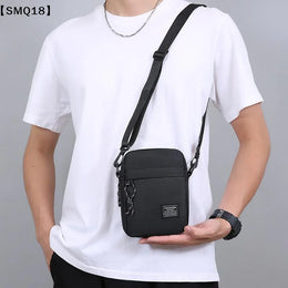 Men's Bag, Available In Single Shoulder Or Cross-body Design, Suitable For Daily Use During School. Made Of Nylon Material【SMQ】