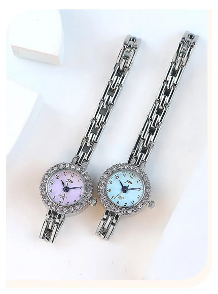 KissICON KissIcon Women Diamond Bracelet Watch - Elegant Quartz