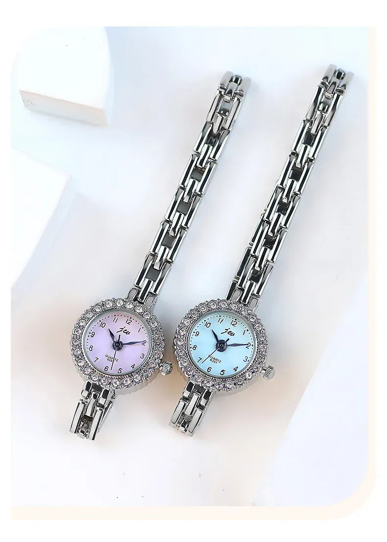 KissICON KissIcon Women Diamond Bracelet Watch - Elegant Quartz