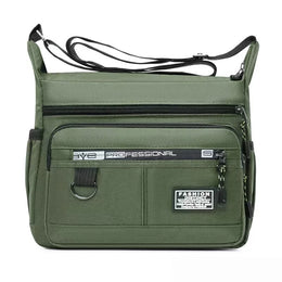 New Mens Crossbody Bag Single Shoulder Bags Big Capacity Multi-Pockets Storage Bag Fashion Handbag Business Crossbody Bags