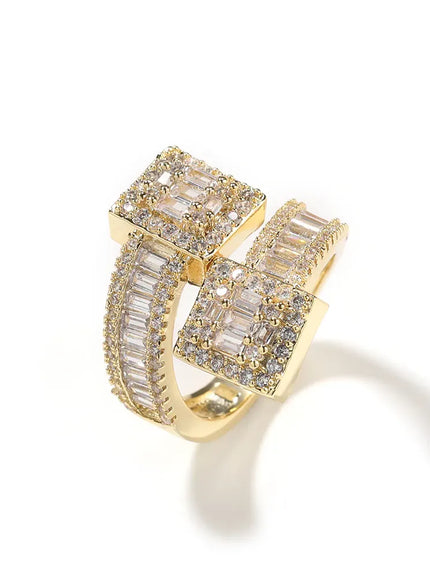Bling King Baguettecz Ring – Iced Out Zirconia