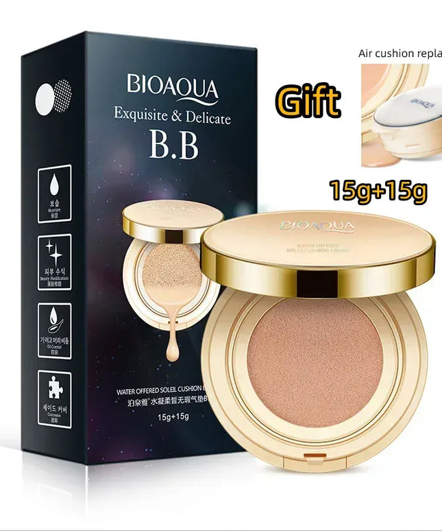 KissICON BB Air Cushion Foundation CC Cream Concealer Waterproof