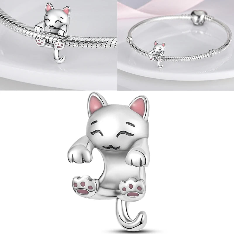 925 Sterling Silver Tree of Life Bead Luminous Firefly Dangle Butterfly Charms Fit Original Bracelet DIY Jewelry Gift for Women