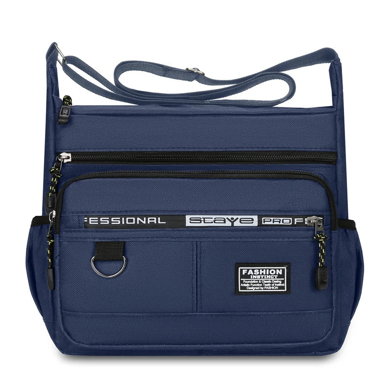 2026 Men's Messenger Bag Crossbody Shoulder Bags Men Small Sling Pack For Work Business Waterproof Oxford Packs Satchel Purse