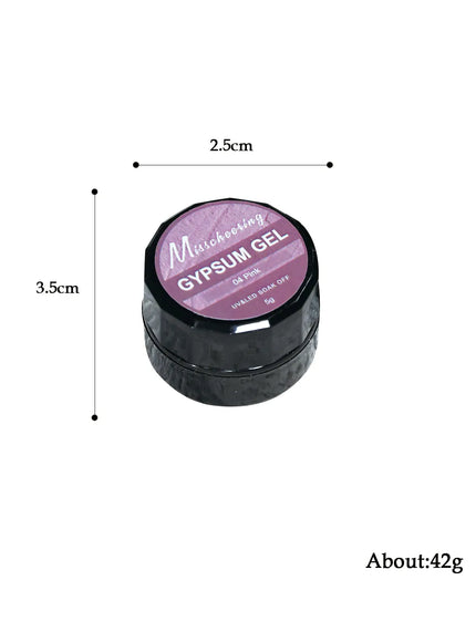 KissIcon 6 Color Acrylic Carving Gel Nail Polish