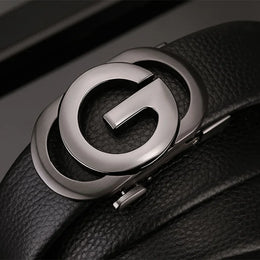 Men's Belt Automatic Buckle Belt Fashion Business Belt for Male Good Gifts for Men
