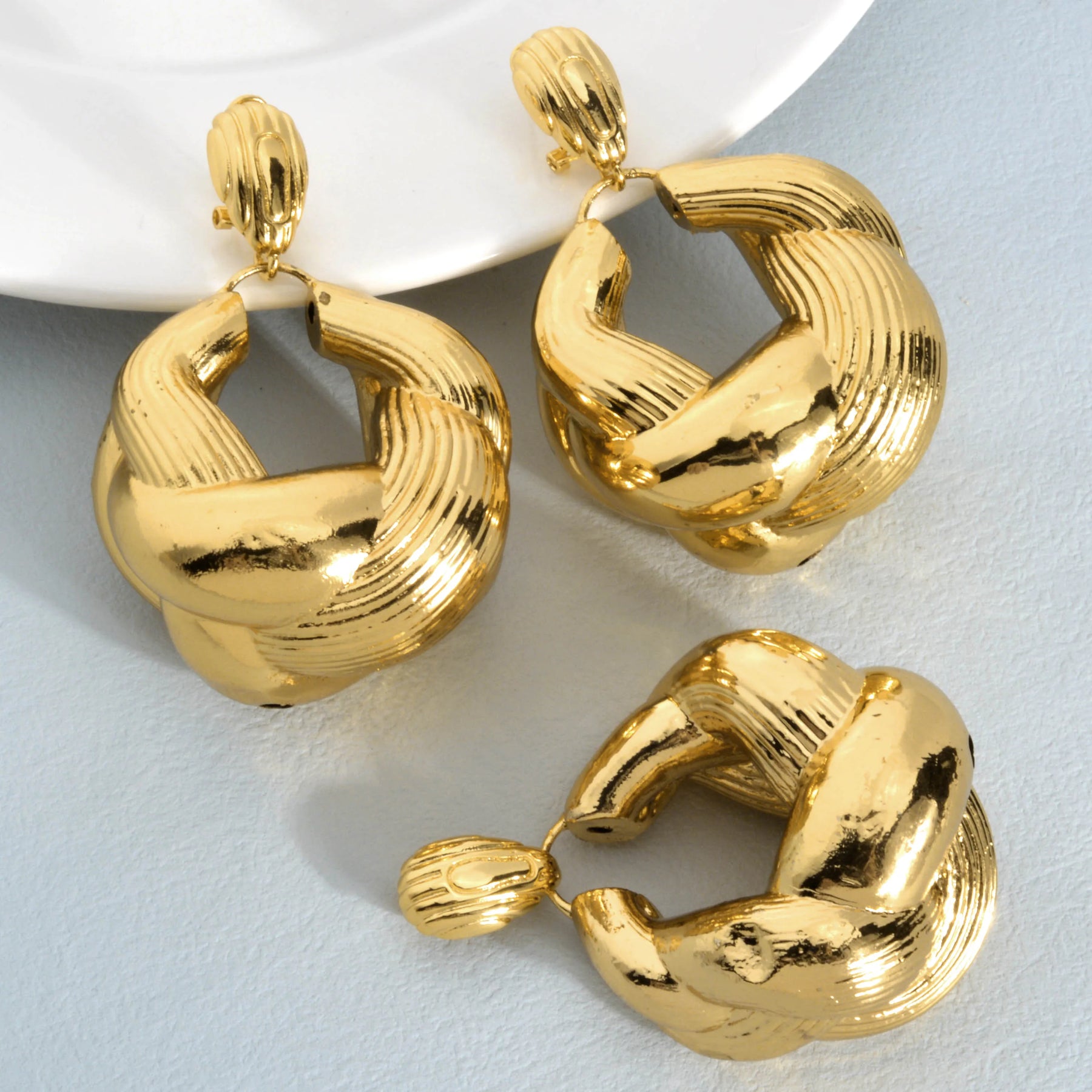 Gold Color Collar Necklace Earrings Jewelry Set For Women Dubai Africa Luxury Quality Jewellery Party Wedding Accessories