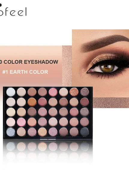 KissICON KissIcon PopFeel All-In-One Makeup Kit - 40 Color
