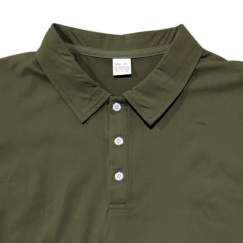 Men Polo Shirt Short Sleeve Breathable Soft Regular Fit Casual Business Golf Summer Daily Work Outdoor Lightweight Basic Tops