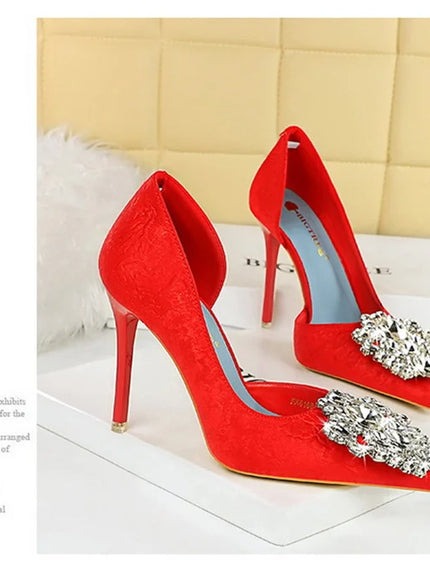 Fashion Spring Banquet Women's Shoes Thin Heels High