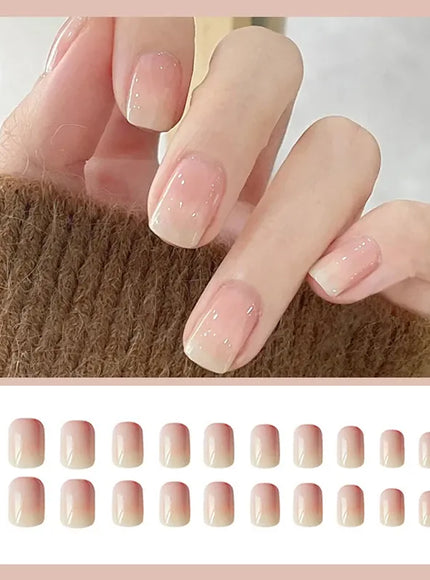 KissIcon Kids Cute Nails Set 24Pcs - Removable