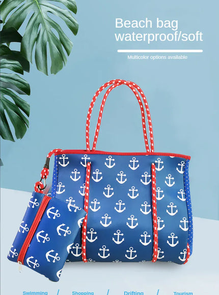 Diving Material Women's Shoulder Blue Beach Small