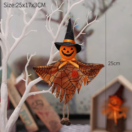 Halloween Decorations Doll Bar Decor Pumpkin Ghost Witch Pendant Scary Halloween Kids Gift Halloween Party Decoration for Home