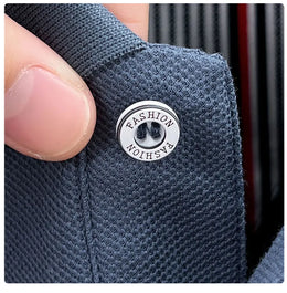100% cotton spring and autumn new men's long sleeved casual comfortable fashion brand polo shirt exquisite pony embroidery top