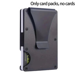 Minimalist Wallet For Men & Women - Slim RFID Wallet, Scratch Resistant, Credit Card Holder & Money Clip, Easily Removable Money