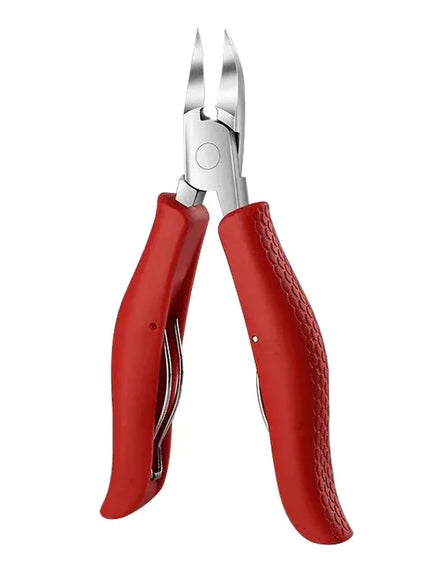 KissICON Red KissIcon Nail Clippers For Ingrown Toenails - Stainless