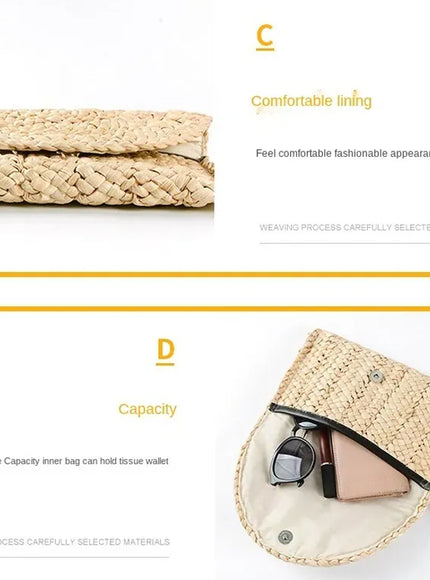 Fashionable Woven Clutch – Women's Coin Purse