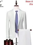 White 2Pcs / M (US XXS)