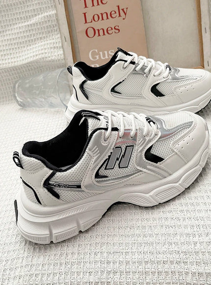 New Spring Autumn Women's Jogging Sneakers Fashion Casual White Breathable Tennis Low Top Vulcanized Shoes Outdoor Trainers