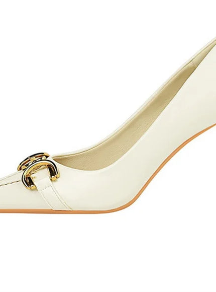 Women High Heel Stiletto Shallow Mouth Pointed Toe