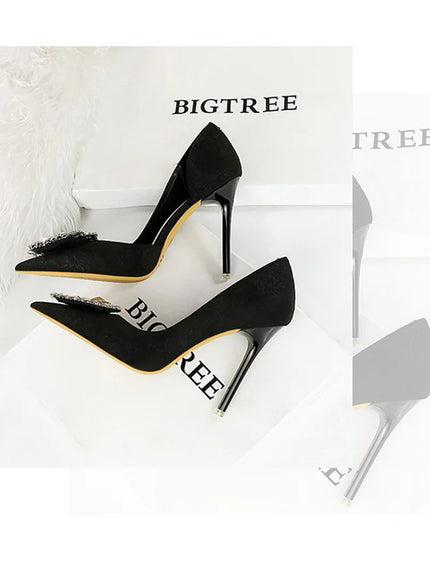 Fashion Spring Banquet Women's Shoes Thin Heels High