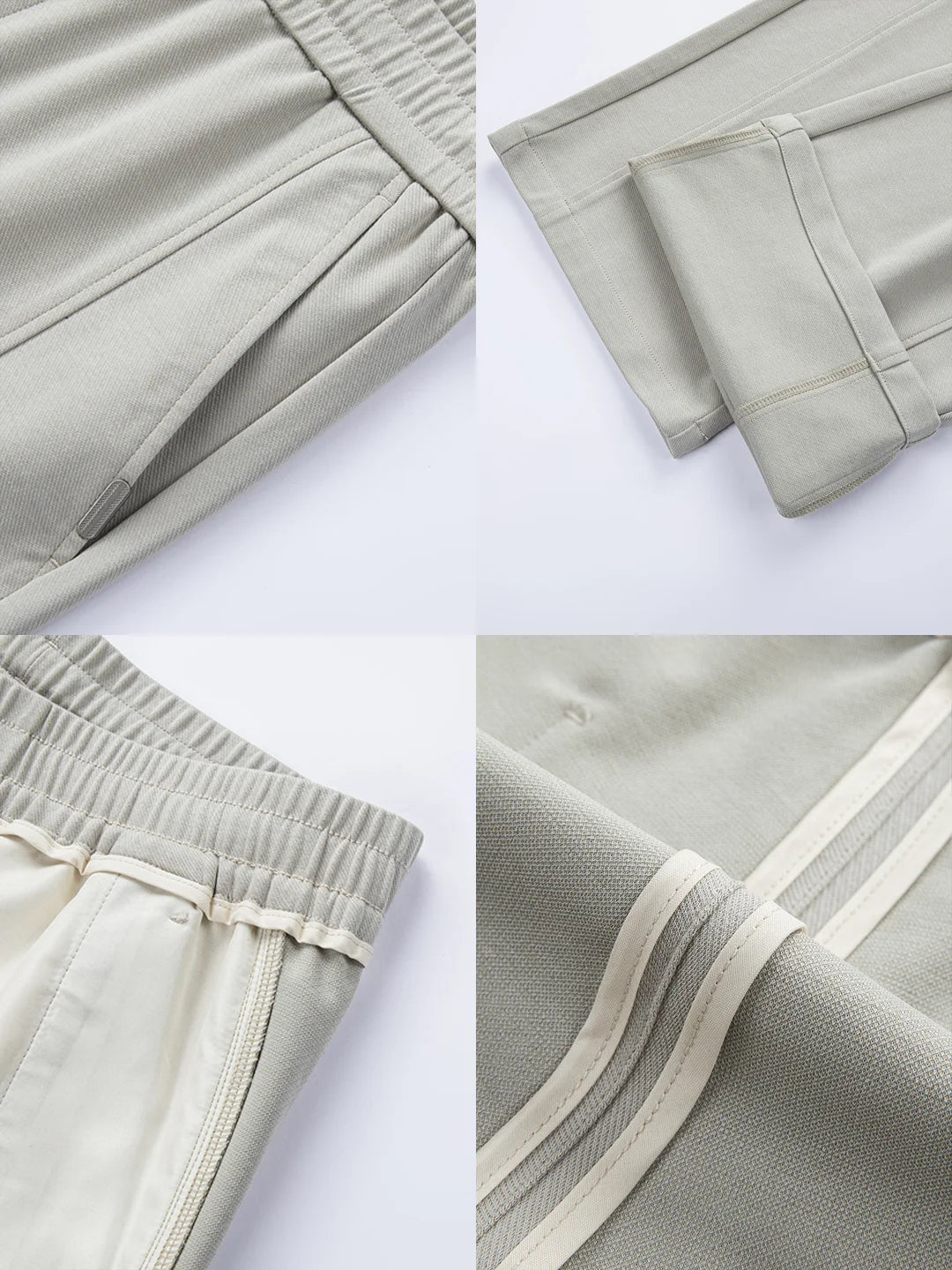Lyocell Cotton Men's Casual Pants Breathable Straight Leg Loose Fit Elastic Waist Ice Silk Quick Dry Trousers Spring Summer 2026