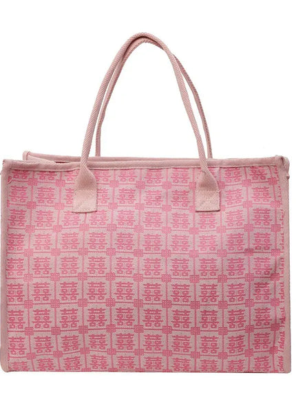 Red Bridal Tote – Wedding Work Purse