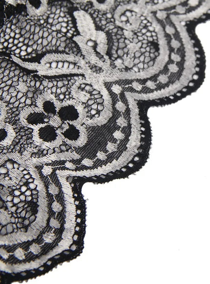 plus size sexy lingerie lace cross band embroidery decoration sexy bra panties lingerie set wholesale from M-5XL
