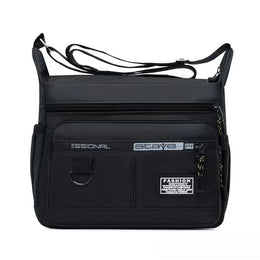 New Mens Crossbody Bag Single Shoulder Bags Big Capacity Multi-Pockets Storage Bag Fashion Handbag Business Crossbody Bags