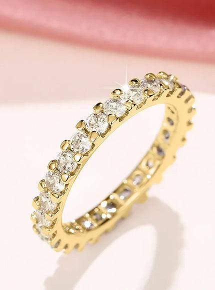Kissicon Huitan CZ Promise Ring – Delicate Low Key