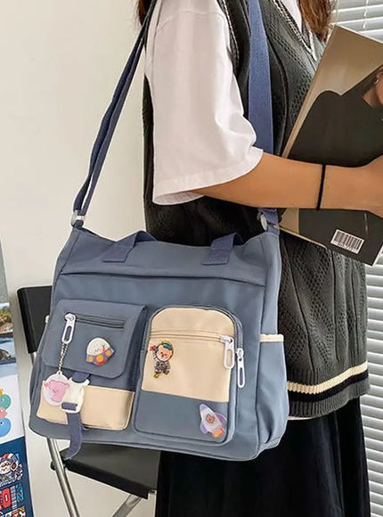 Waterproof Canvas Handbags Shoulder Bags Nylon Tote