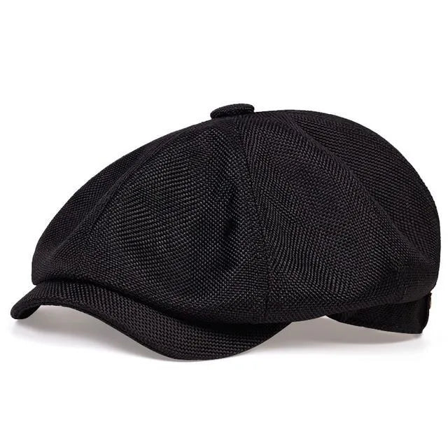 Men's Tweed British Newsboy Hat Herringbone Gatsby Hat Street Hats Octagonal Brim Hat Four Seasons Hip Hop Beret Painter Hat