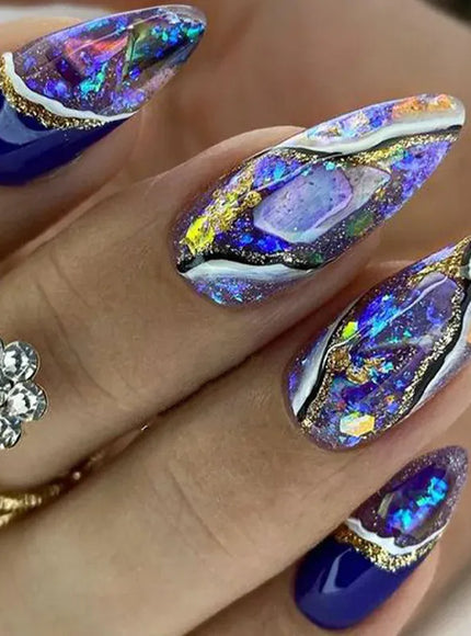 KissIcon French Nails Press On Nails - 3D