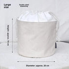 Large size [upgraded double-sided drawstring]