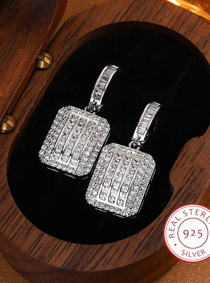 KissIcon Premium Zircon Earrings - Ideal For Weddings