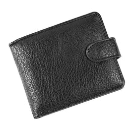 Casual Wallet For Men Leather Short Hasp Man Wallets Durable Coin Pouch Male Slim Bifold Photo ID Card Holders Purse Money Clip