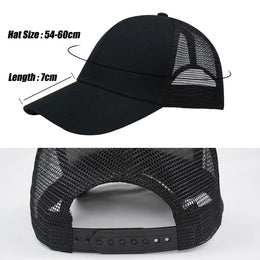 Professional Custom Logo Printing Embroidery Design Mesh Cap Sunscreen Sun Visor Cap Casual Versatile Sun Hat Men Women Hats