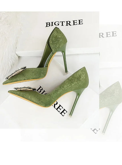 Fashion Spring Banquet Women's Shoes Thin Heels High